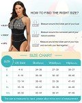 Cromi Women's High Neck Tummy Control Swimsuit