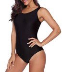 Plus Size Tummy Control One Piece Swimsuit