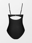 CUPSHE Women's Twist Front Cutout One Piece Swimsuit