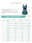 Floral Plus Size Swimdress with Boyshort - Dark Green
