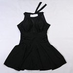 Effnny Women's V-Neck High Waist Swimdress