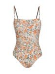CUPSHE Women's One Piece Cutout Swimsuit, Cantaloupe