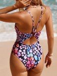 CUPSHE Women's Cutout V Neck Tummy Control Swimsuit