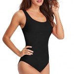 Effnny U-Neck Tummy Control One Piece Swimsuit