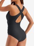 LAPHEE ROSE Women's Stylish Tummy Control One-Piece Swimsuit