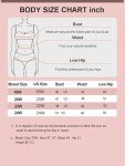 LAPHEE ROSE Plus Size Tummy Control One Piece Swimsuit