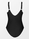 CUPSHE Plus Size V Neck One Piece Swimsuit