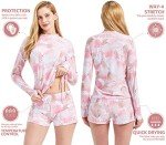 YESURPRISE Women's UPF 50+ Long Sleeve Swim Set