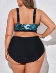 Hanna Nikole Plus Size High Waisted Bikini Set
