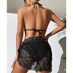 Century Star Women's 3-Piece Butterfly Bikini Set