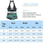 Sporty Two-Piece Halter Bikini Set with Boyshorts