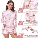 Women's Long Sleeve UPF 50+ Rash Guard Swim Shirt