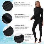 Women's Long Sleeve Rash Guard Swim Top - Black