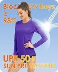 Women's Long Sleeve UV Protection Summer Swim Shirt