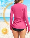 Soothfeel Women's UPF 50+ Long Sleeve Swim Shirt