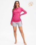 Soothfeel Women's UPF 50+ Long Sleeve Swim Shirt