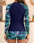 Aqua Eve Women’s Two-Piece Rash Guard Swimsuit