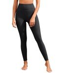 High Waisted Women's Swim Leggings - Black