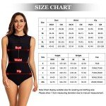 Happy Cherry Women's UV Protection One-Piece Swimsuit