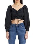 Levi's Women's Devin Blouse, (New) Caviar, X-Small