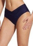 BALEAF Women's Navy High Leg Cheeky Bikini Bottoms