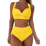 Chic High Leg Bikini & Tankini for Women 60+