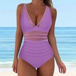 Floral Print High Rise Bikini Bottom for Women