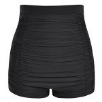 Hilor Women's Retro High Waisted Swim Shorts