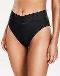 High-Waisted V Cut Bikini Bottoms for Women