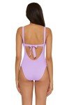 BECCA Women's Color Prism High Leg One Piece Swimsuit