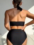 High Waisted Tummy Control 2 Piece Bikini Set