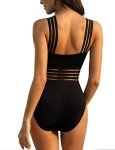 Mycoco Women's High Neck One Piece Monokini