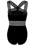 Mycoco Women's High Neck One Piece Monokini