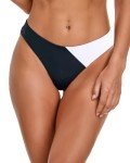Zmart Women’s High Leg Cheeky Bikini Bottoms