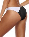 Zmart Women’s High Leg Cheeky Bikini Bottoms