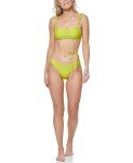 Tommy Hilfiger Women's Cheeky High Leg Bikini Bottom