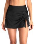 High Waisted Swim Skirt with Tummy Control