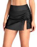 High Waisted Swim Skirt with Tummy Control