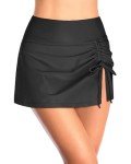High Waisted Swim Skirt with Tummy Control