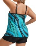 Hanna Nikole Plus Size Tummy Control Swim Top
