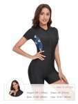 Black One-Piece Swimsuit for Women