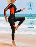 Long Sleeve Women's Rashguard Swimsuit with Zip