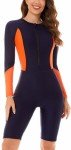 AUBIG Women's UV Protection Surfing One Piece Suit