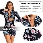 Boho UPF 50+ Floral Long Sleeve Swimsuit