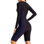 Long Sleeve UV Protection Women's Surf Swimsuit