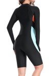 AXESEA Women’s Long Sleeve Rash Guard Wetsuit