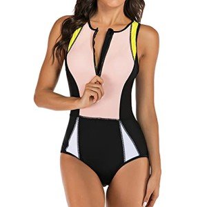 Chic Women's Long Torso UV Protection Rash Guard