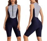 Easyoyo Women's Boyleg One-Piece Swimsuit UPF 50