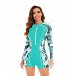 Women's Long Sleeve Rash Guard Swim Suit