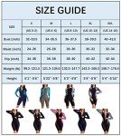 Womens UV Protection Long Sleeve Surfing Wetsuit